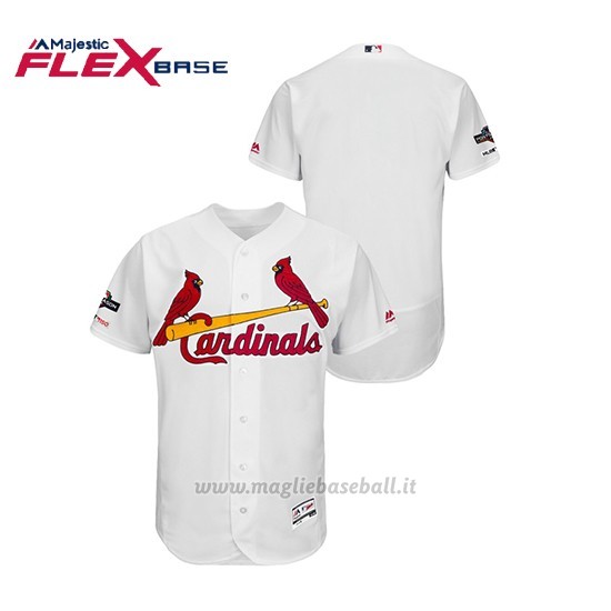 Maglia Baseball Uomo St. Louis Cardinals 2019 Postseason Flex Base Bianco